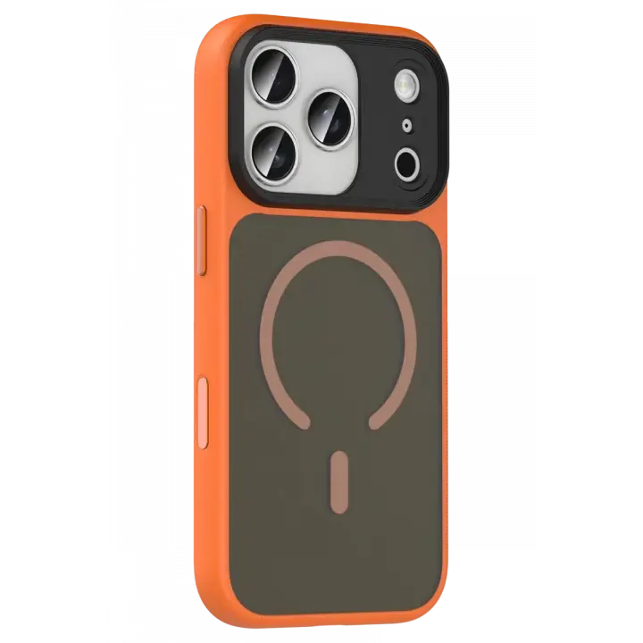 Joko Apple iPhone 17 Pro Max Megane Magsafe Kapak - Turuncu