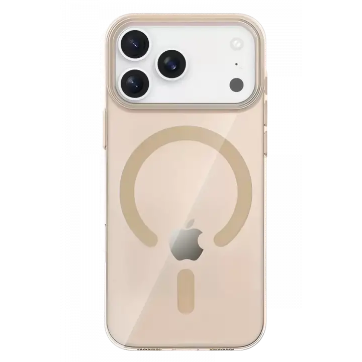 Joko Apple iPhone 17 Pro Max PC Blank Magsafe Kapak - Çöl Titanyum