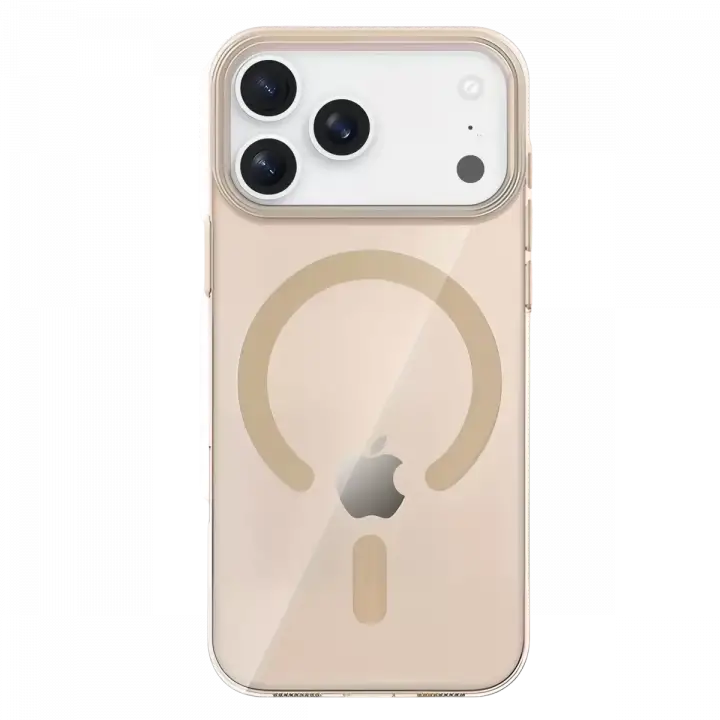 Joko Apple iPhone 17 Pro Max PC Blank Magsafe Kapak - Çöl Titanyum