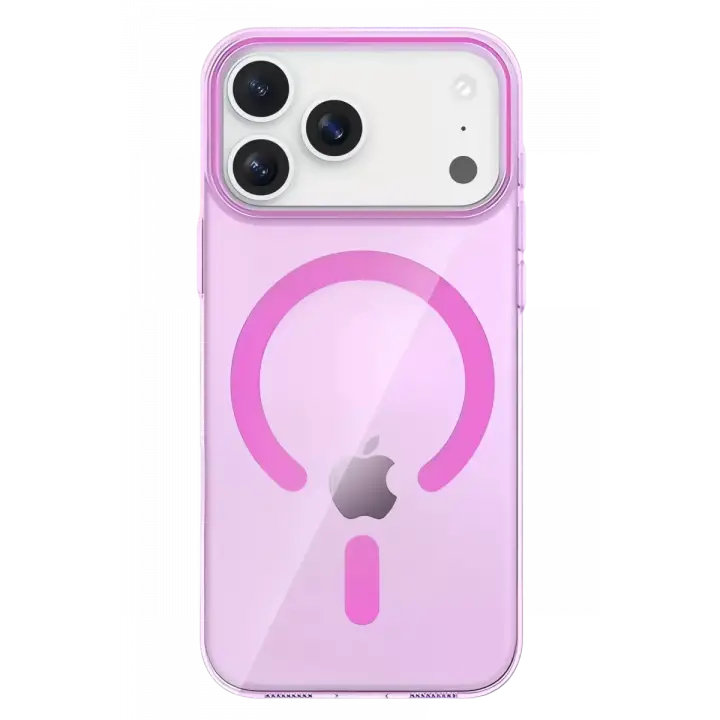 Joko Apple iPhone 17 Pro Max PC Blank Magsafe Kapak - Pembe