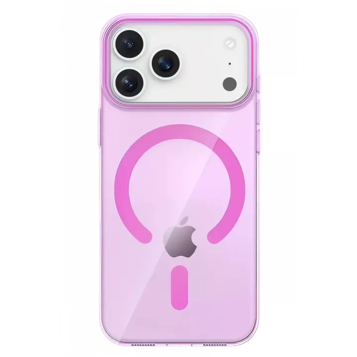 Joko Apple iPhone 17 Pro Max PC Blank Magsafe Kapak - Pembe