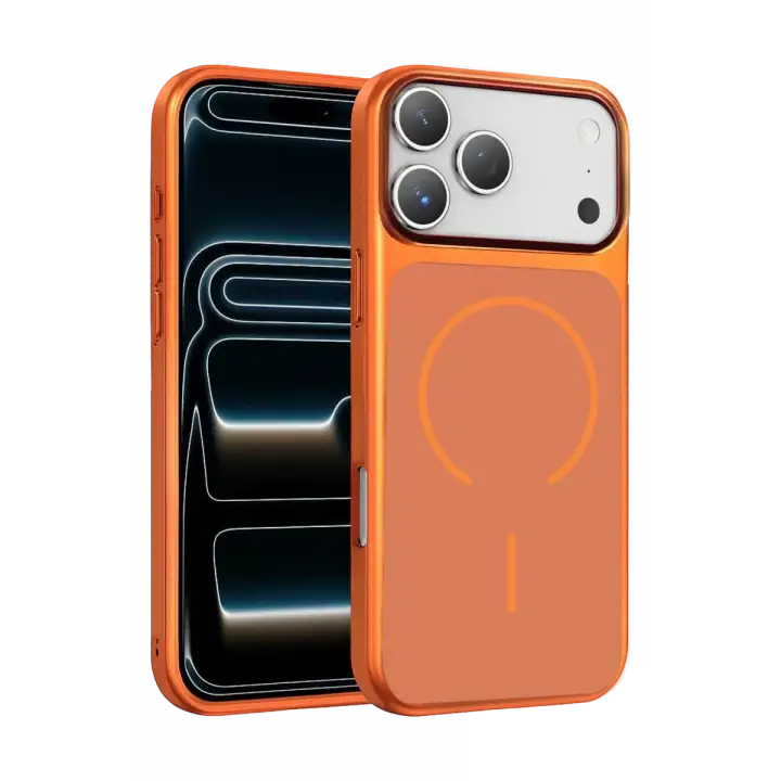 Joko Apple iPhone 17 Pro Max Rush Magsafe Kapak - Turuncu