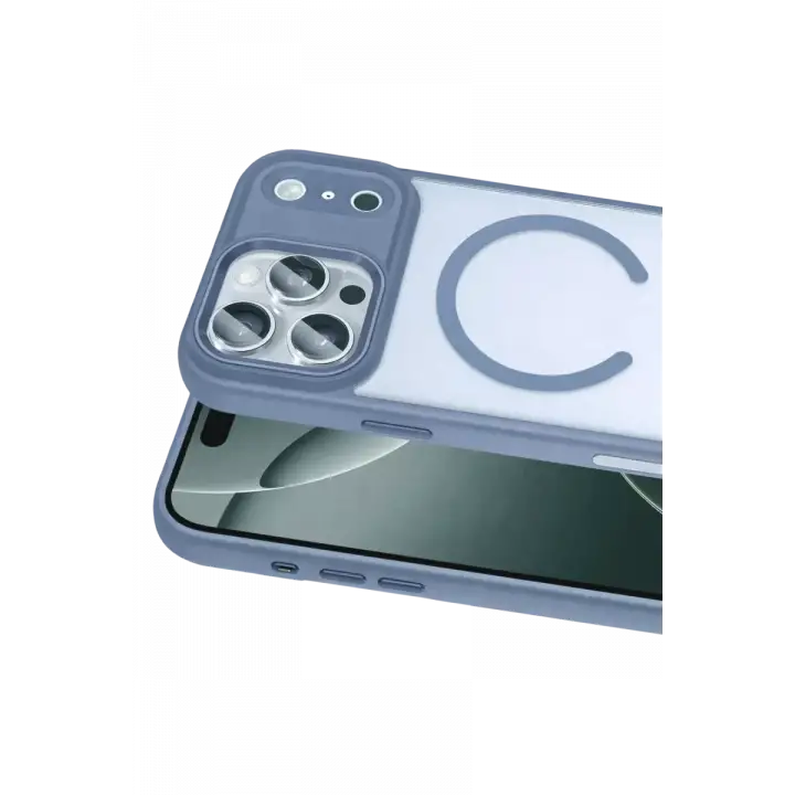 Joko Apple iPhone 17 Pro Max Terea Magsafe Kapak - Açık Mavi