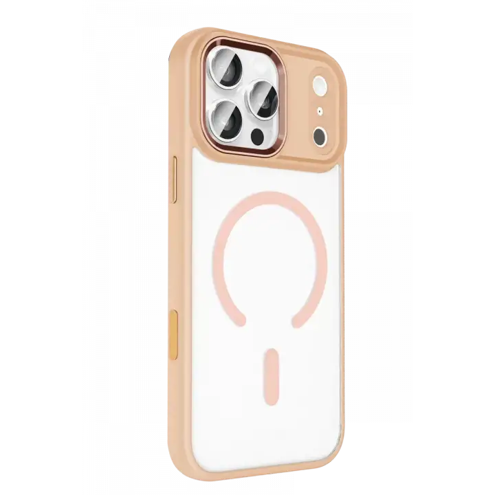 Joko Apple iPhone 17 Pro Max Terea Magsafe Kapak - Pembe