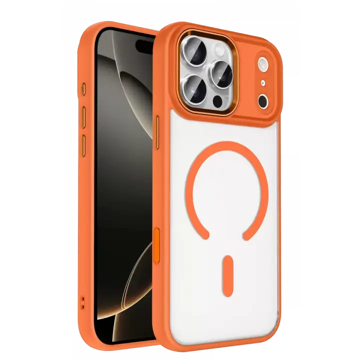 Joko Apple iPhone 17 Pro Max Terea Magsafe Kapak - Turuncu