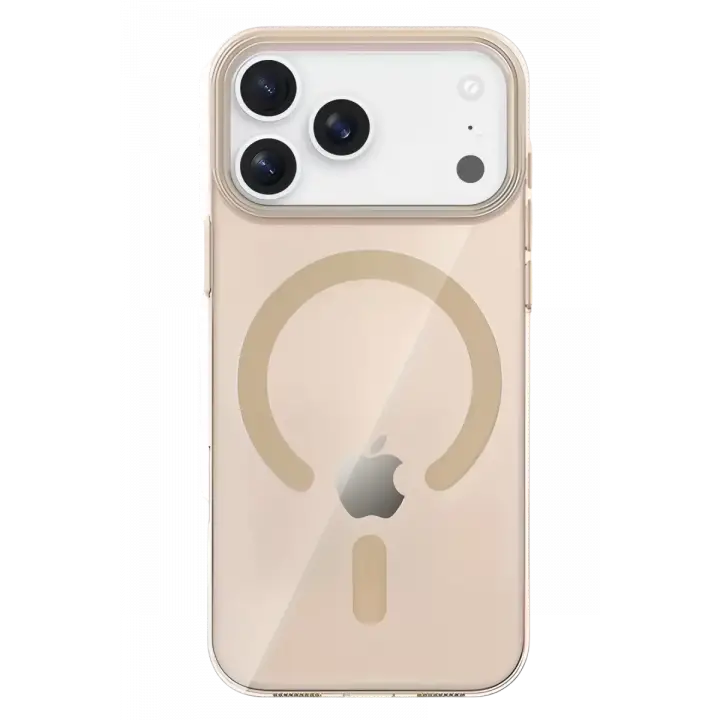 Joko Apple iPhone 17 Pro PC Blank Magsafe Kapak - Çöl Titanyum