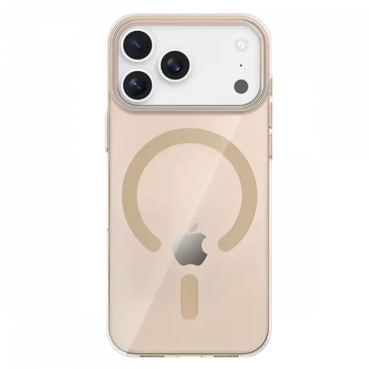 Joko Apple iPhone 17 Pro PC Blank Magsafe Kapak - Çöl Titanyum