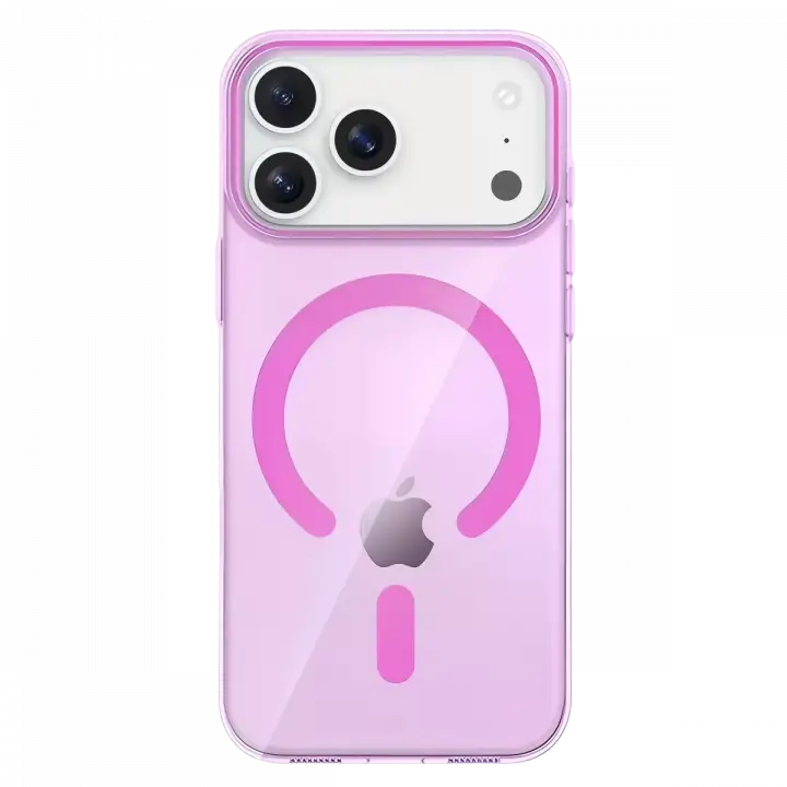Joko Apple iPhone 17 Pro PC Blank Magsafe Kapak - Pembe