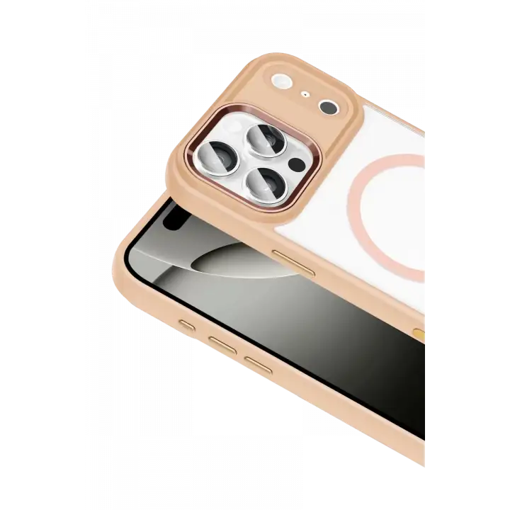 Joko Apple iPhone 17 Pro Terea Magsafe Kapak - Pembe