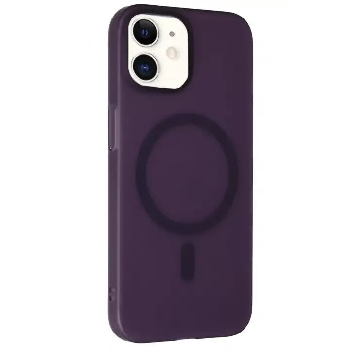 Joko Apple iPhone 11 Tuna PC Slim Magsafe Kapak - Derin Mor