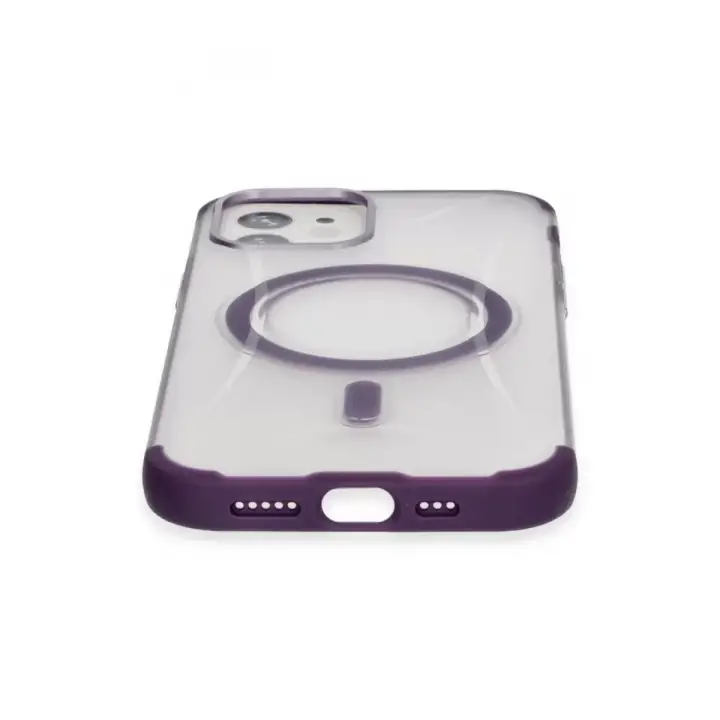 Joko Apple iPhone 12 Hilton Magsafe Kapak - Derin Mor