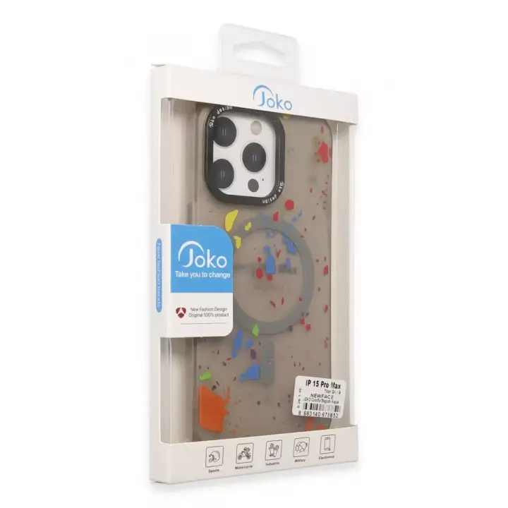 Joko Apple iPhone 14 Pro Colorful Magsafe Kapak - Derin Mor