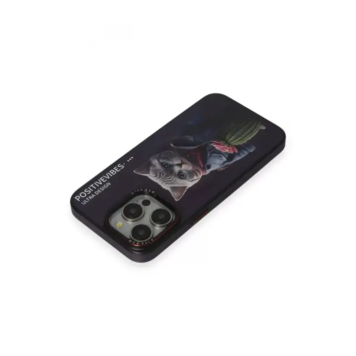 Joko Apple iPhone 14 Pro Fun Magsafe Kapak - Derin Mor