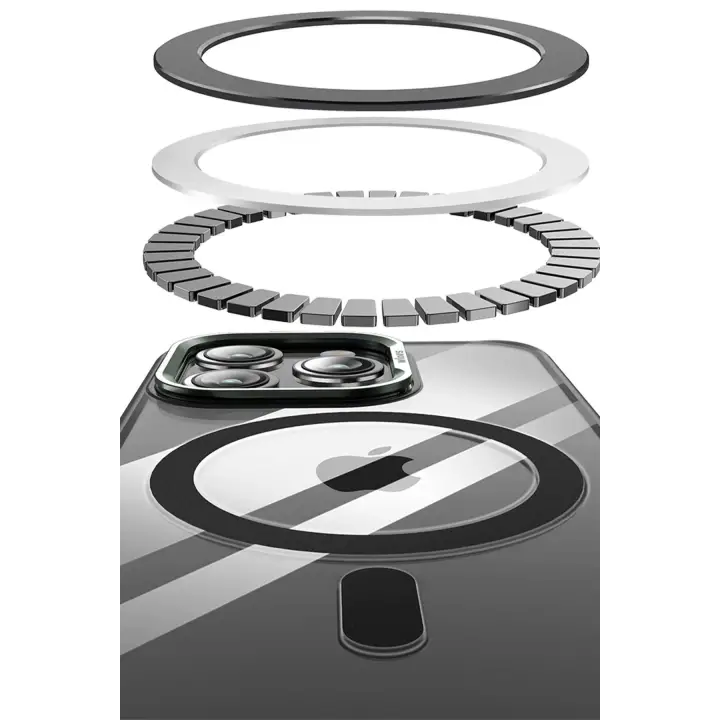 Joko iPhone 14 Pro Max Drop Magsafe Kapak - Titan Gri