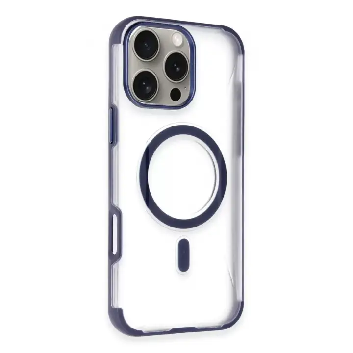 Joko Apple iPhone 14 Pro Max Hilton Magsafe Kapak - Lacivert