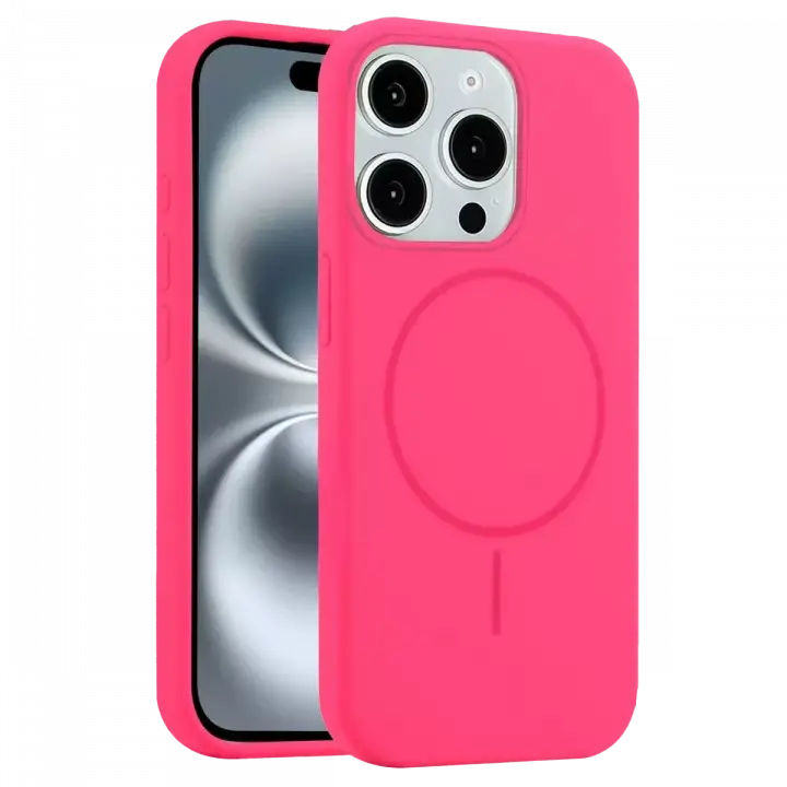 Joko iPhone 14 Pro Max Kılıf Jully Magsafe Kapak - Pembe