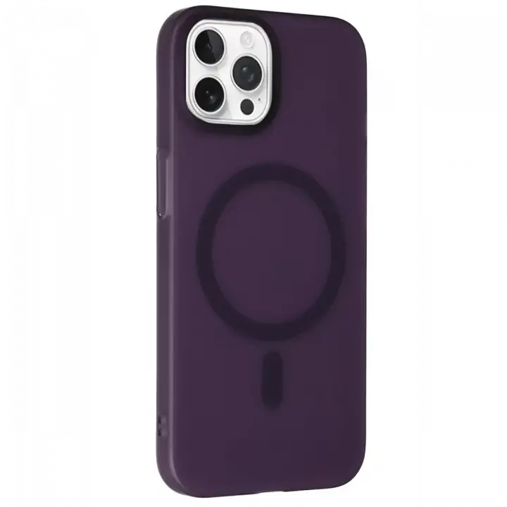 Joko iPhone 14 Pro Max Tuna PC Slim Magsafe Kapak - Derin Mor