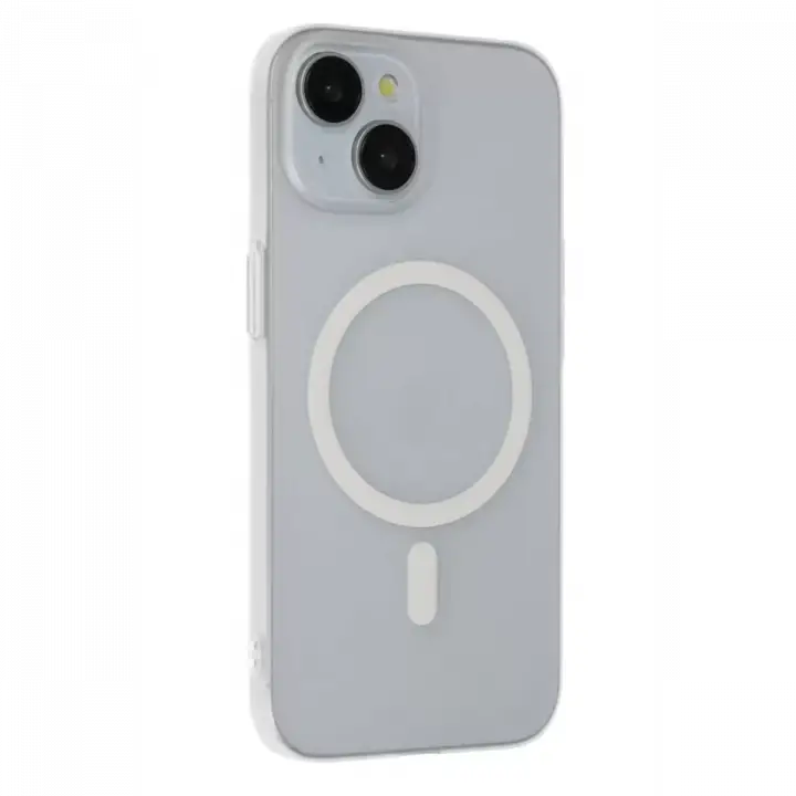 Joko Apple iPhone 15 Plus Tuna PC Slim Magsafe Kapak - Şeffaf