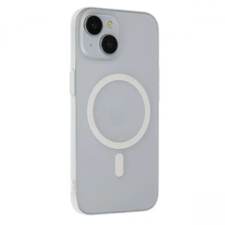 Joko iPhone 15 Plus Tuna PC Slim Magsafe Kapak - Şeffaf