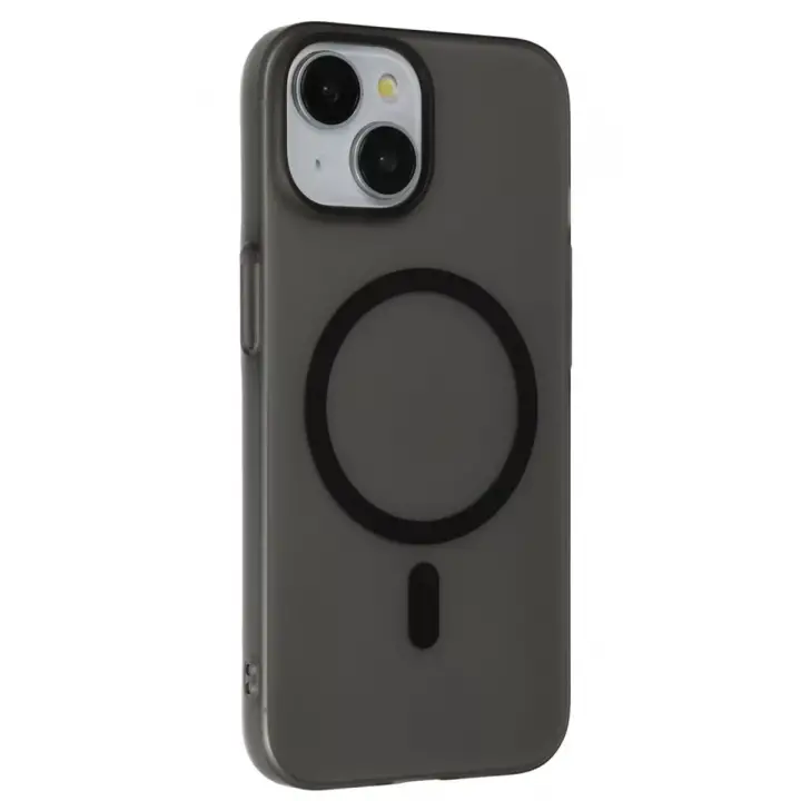 Joko iPhone 15 Plus Tuna PC Slim Magsafe Kapak - Siyah