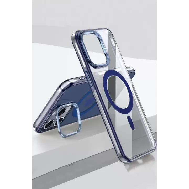Joko Apple iPhone 15 Pro Drop Magsafe Kapak - Lacivert