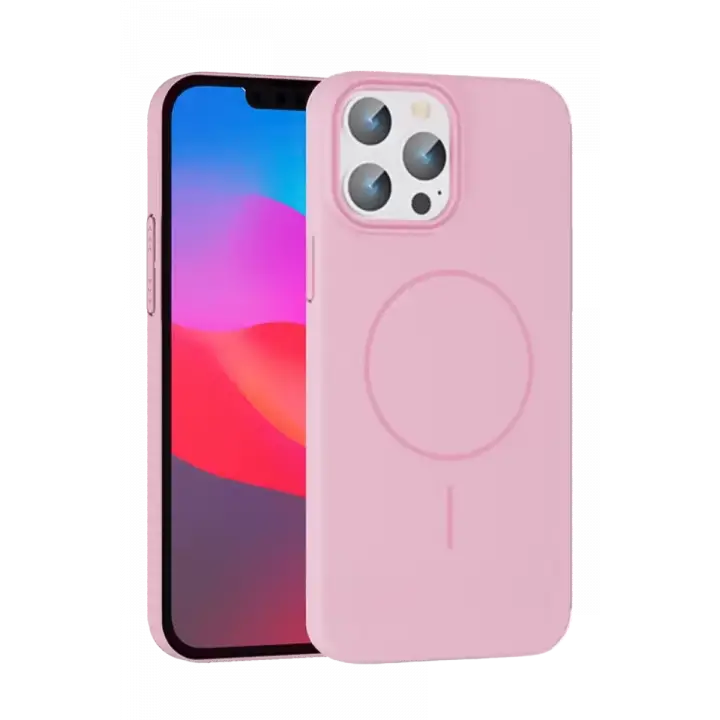 Joko Apple iPhone 15 Pro Max Broş Magsafe Kapak - Pembe