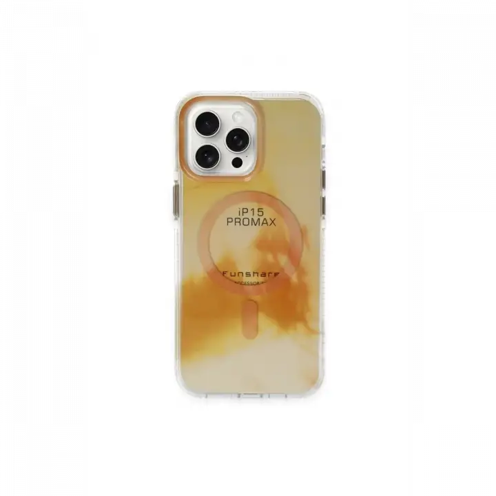 Joko iPhone 15 Pro Max Phantom Magsafe Kapak - Gold