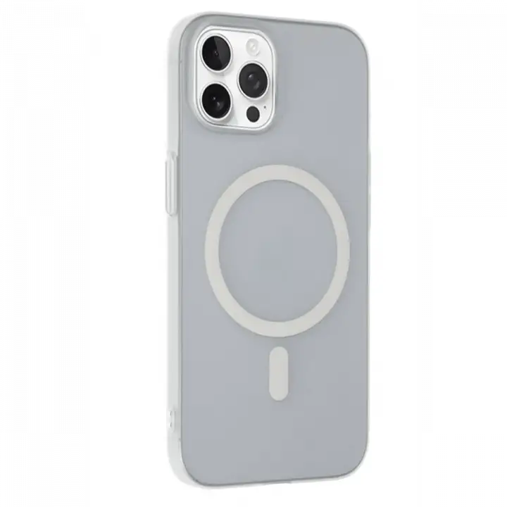 Joko iPhone 15 Pro Max Tuna PC Slim Magsafe Kapak - Şeffaf