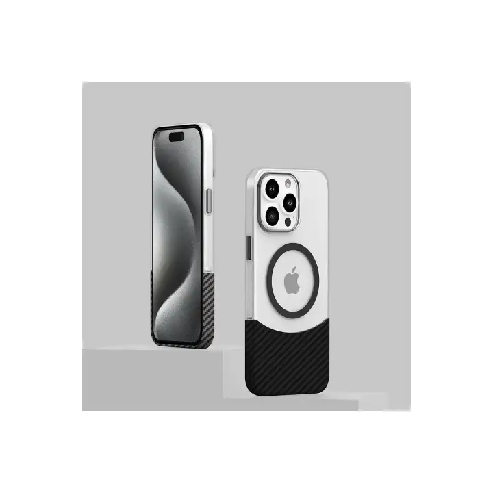 Joko iPhone 16 Plus Carbon Puzzle Magsafe Kapak - Siyah