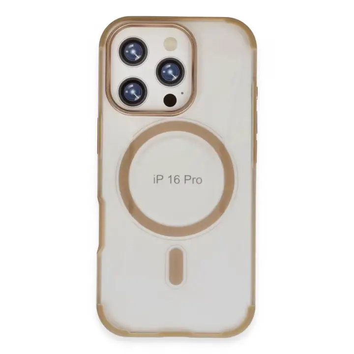 Joko iPhone 16 Pro Max Hilton Magsafe Kapak - Gold