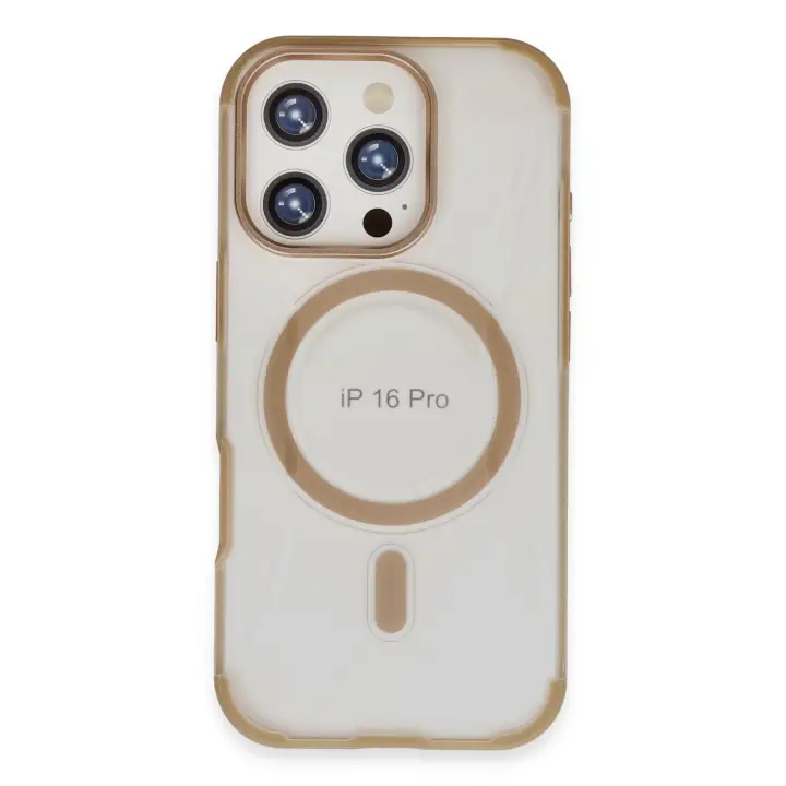 Joko iPhone 16 Pro Max Hilton Magsafe Kapak - Gold