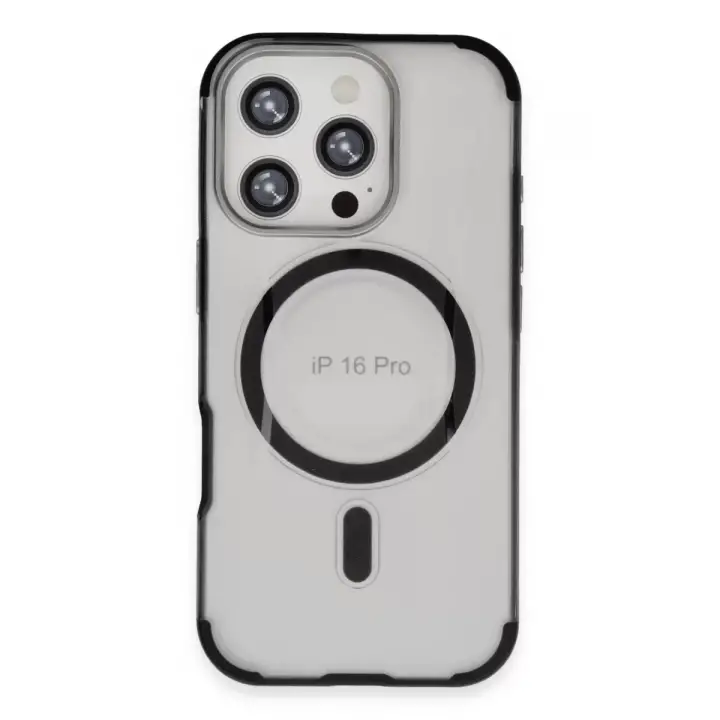 Joko Apple iPhone 16 Pro Max Hilton Magsafe Kapak - Siyah