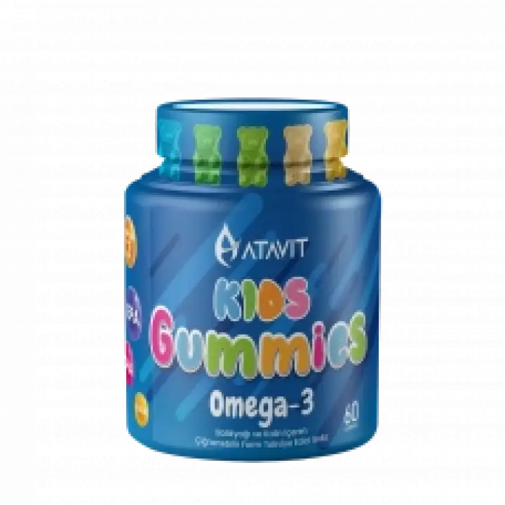 Kids Omega-3 Balık Yağı Gummies 60 Adet