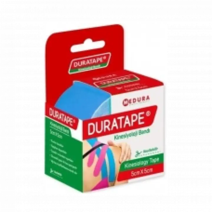Kinesiyoloji Bandı 5cm X 5cm Mavi