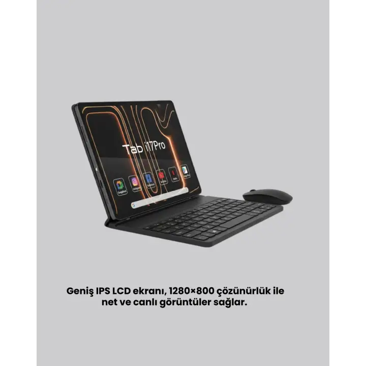 Klavye Kalem Mouse Dahil Android Tablet Uzun Pil Ömürlü