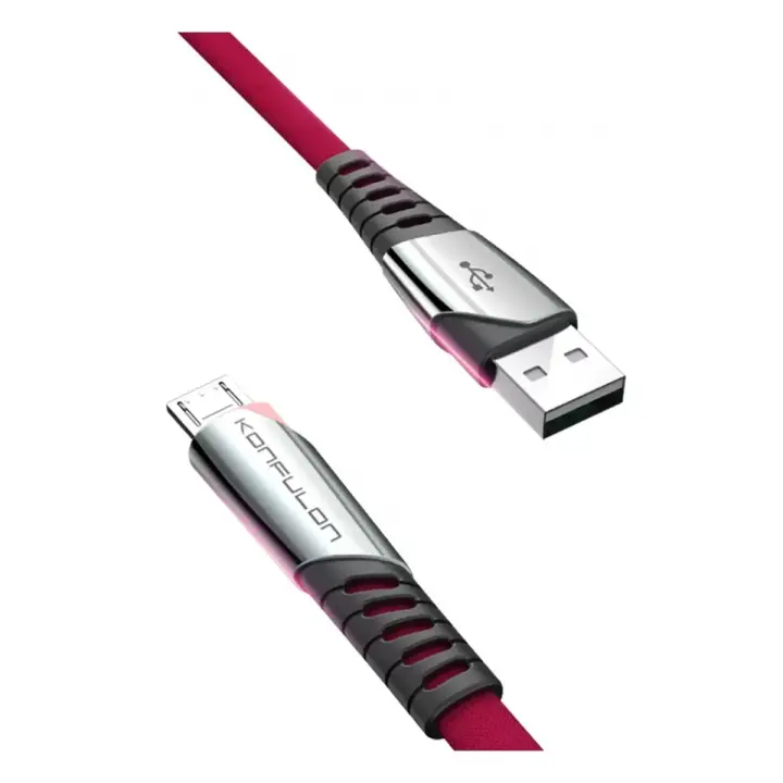 Konfulon DC16 Micro USB Kablo 1M 2.4A - Kırmızı