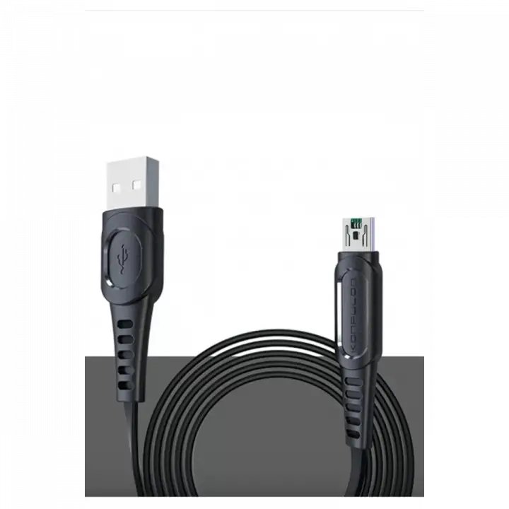 Konfulon DC24 Micro USB Kablo 1.2M 4A - Siyah