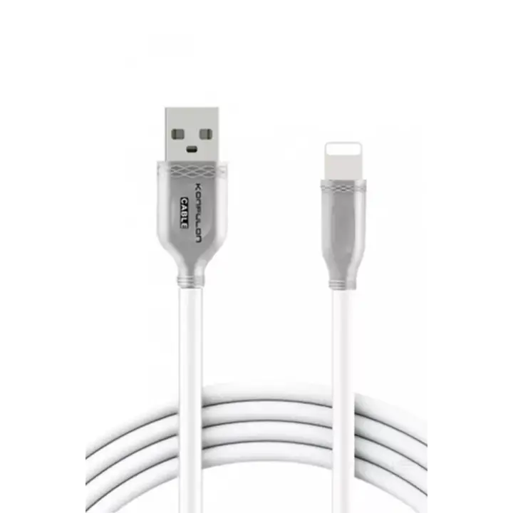 Konfulon S48 Lightning Kablo iphone Uyumlu 1M 3A - Beyaz