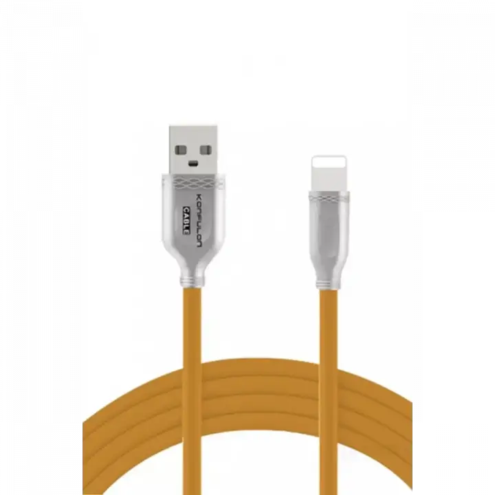 Konfulon S48 Lightning Kablo iphone Uyumlu 1M 3A - Sarı