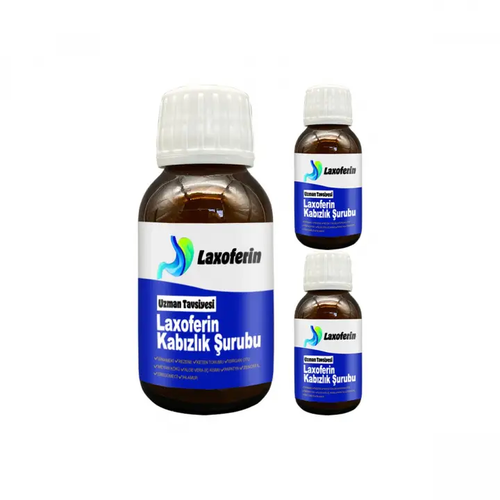 Laxoferin Şurup 50 ml 3 Şişe: Bay&amp;Bayan