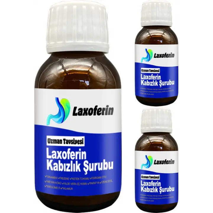 LAXOFERİN ŞURUP 50 ML 3 ŞİŞE: BAY&amp;BAYAN