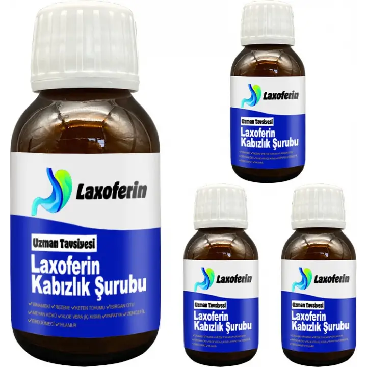 LAXOFERİN ŞURUP 50 ML 4 ŞİŞE: BAY&amp;BAYAN