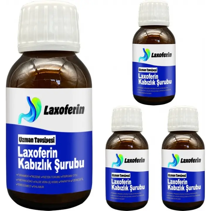 LAXOFERİN ŞURUP 50 ML 4 ŞİŞE: BAY&amp;BAYAN