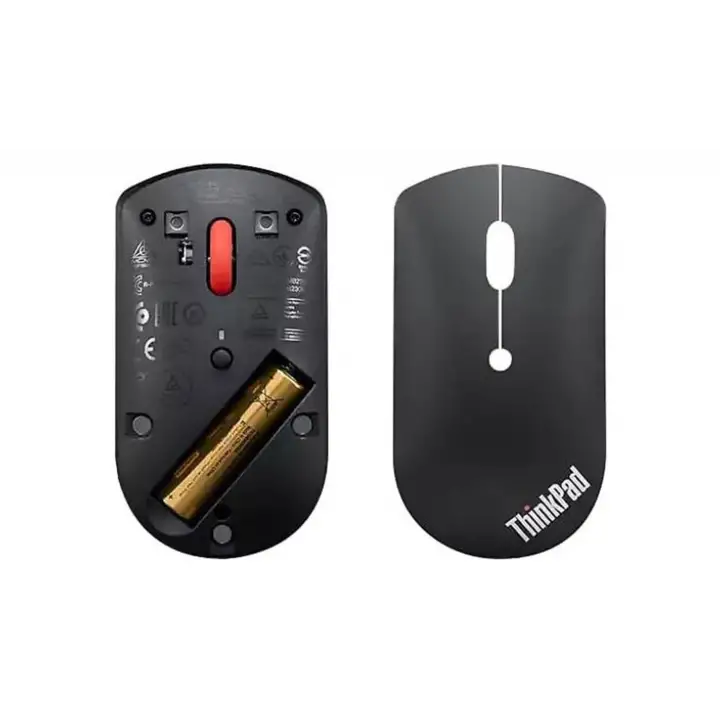 lenovo 4Y51D20848 ThinkPad USB-C Wireless Compact Mouse 2.4 GHz (800 DPI,1600 DPI,2400 DPI)