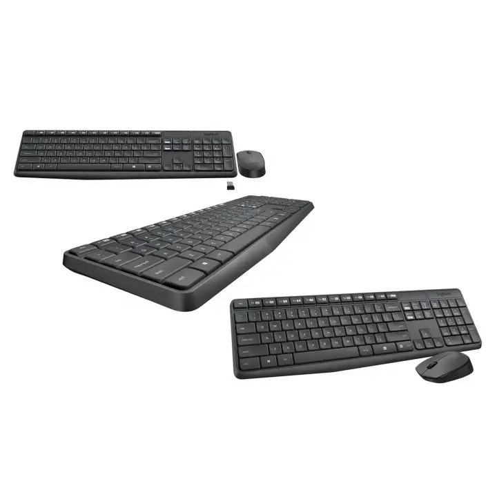 Logitech 920-007931 MK235 İngilizce Kablosuz Klavye &amp; Mouse Seti