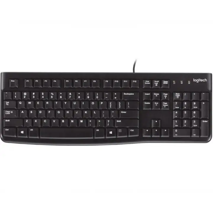 K120 Q USB KABLOLU KLAVYE SİYAH 920-002505
