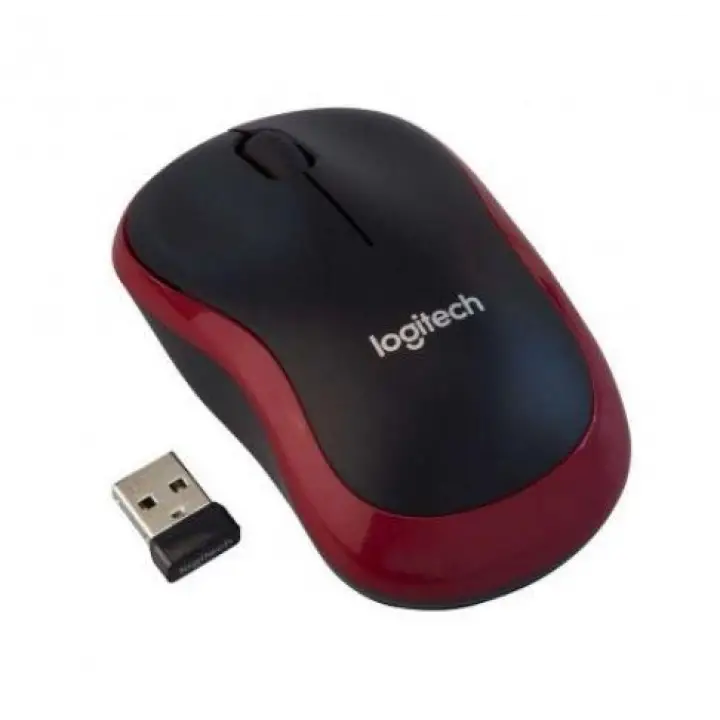 M185 KABLOSUZ USB MOUSE KIRMIZI 910-002237