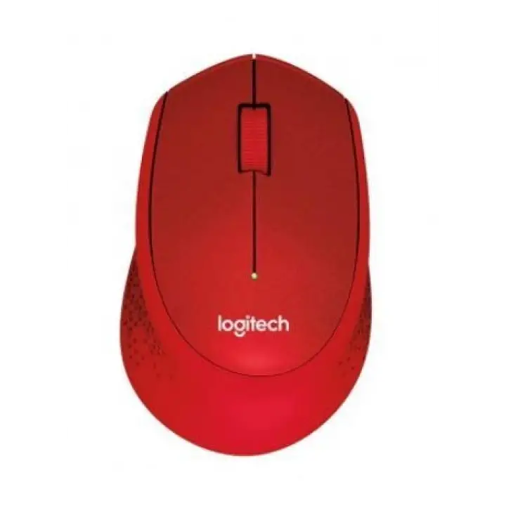 M330 SESSİZ KABLOSUZ USB OPTİK MOUSE KIRMIZI 910-004911