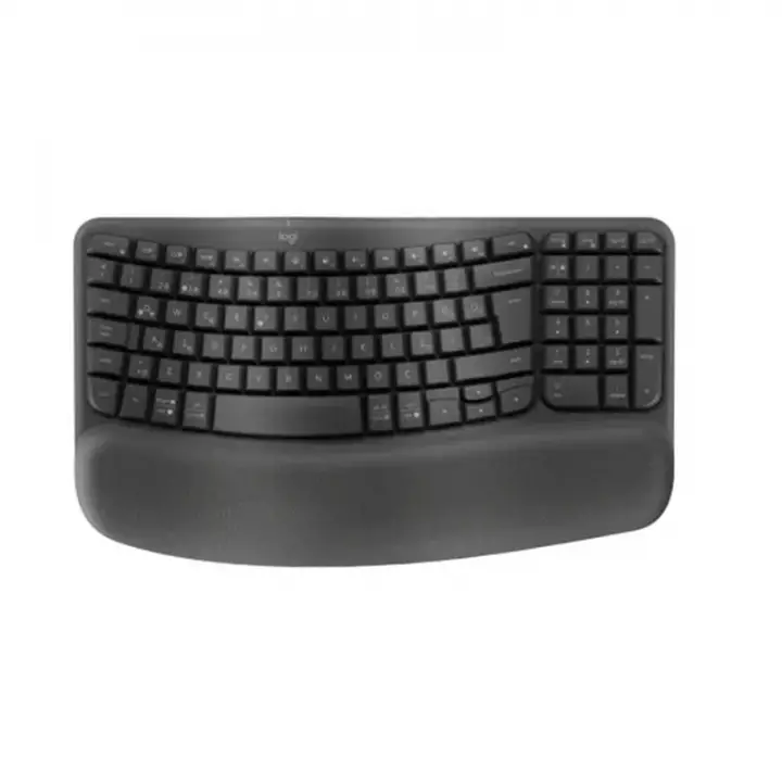 WAVE KEYS KABLOSUZ ERGONOMİK KLAVYE GRİ 920-012311