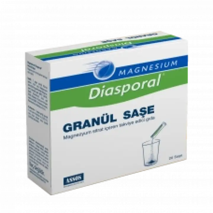 Magnesium Diasporal Granül 20 Saşe